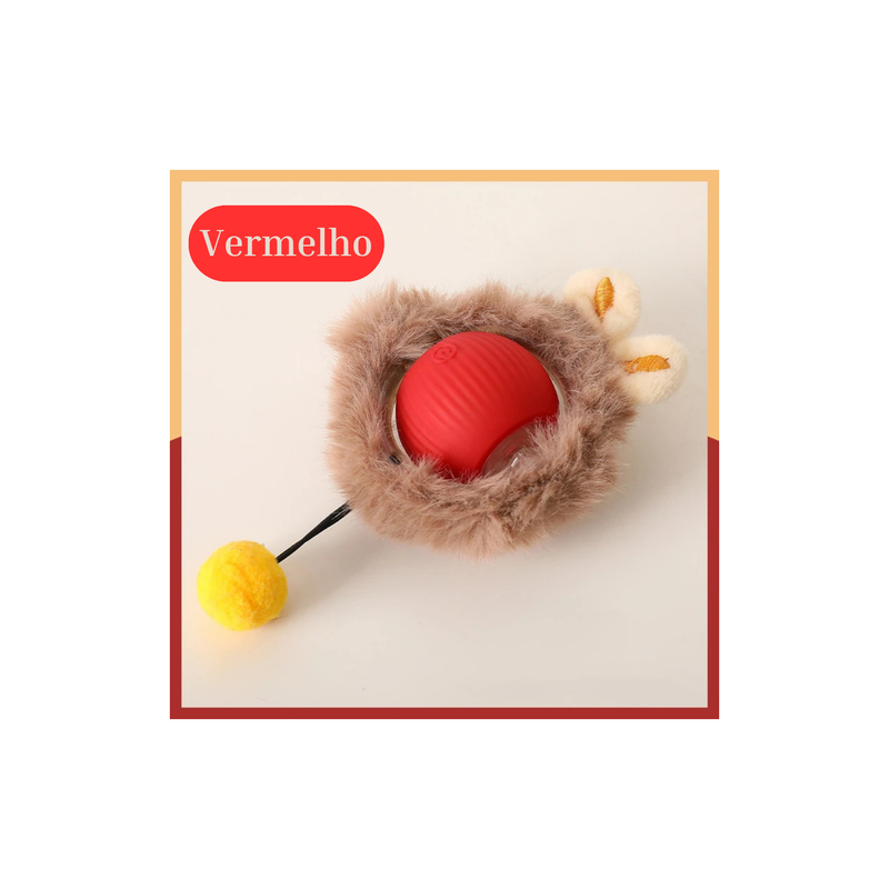 Bola de rolamento elétrica automática para gatinhos