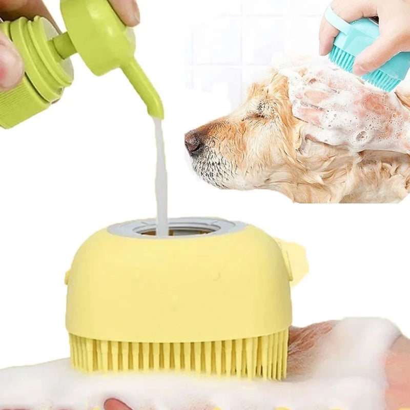 Escova de banho para animais de estimação