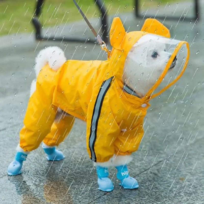 Capa de chuva fofa em forma de urso