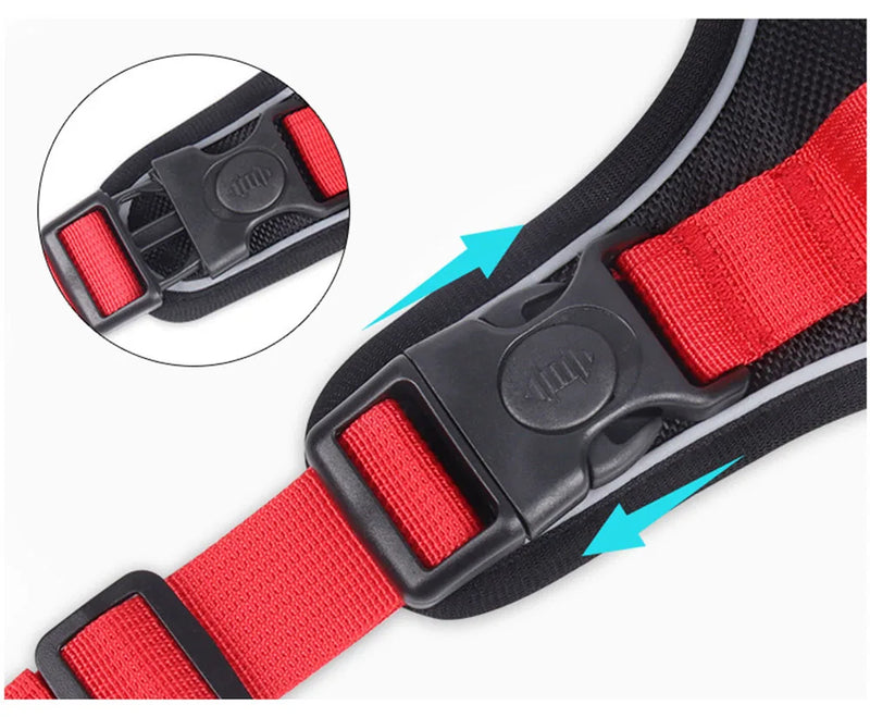 Arnês para cães forte, arnês para caminhada para cães grandes