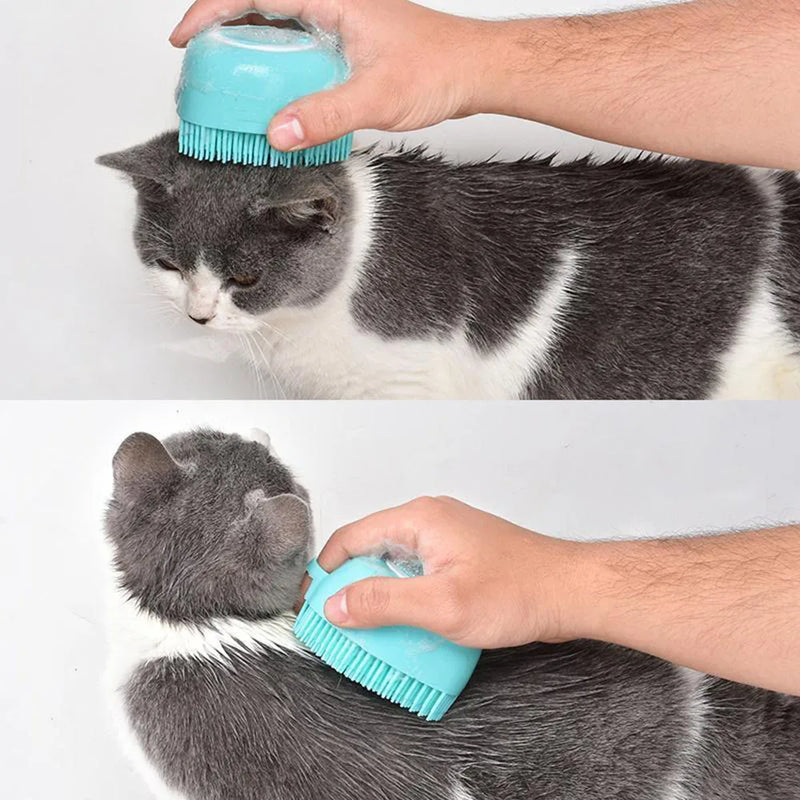 Escova de banho para animais de estimação
