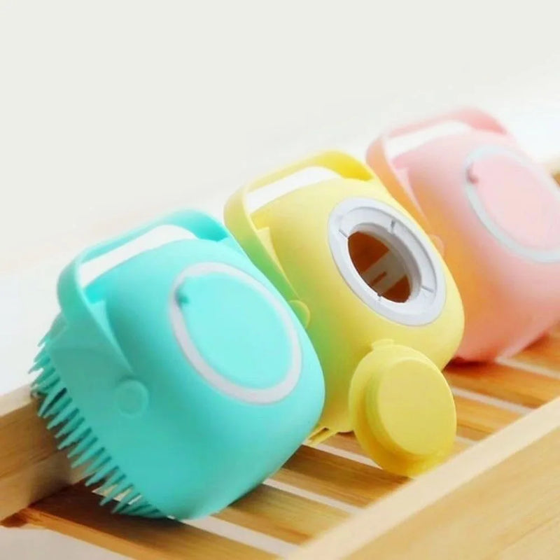 Escova de banho para animais de estimação