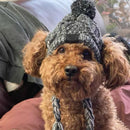 Chapéu de inverno macio para cachorro