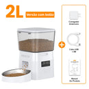 Alimentador automático para gatos