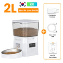 Alimentador automático para gatos