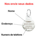 Etiqueta de identificação personalizada