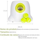 Máquina de arremesso de tênis para cães