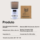 Alimentador Automático para Gatos e Cães - 5L, Wi-Fi, Câmera HD, Inteligente e Interativo