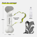 Garrafa de água portátil para cães à prova de vazamentos