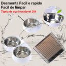 Alimentador Automático para Gatos e Cães - 5L, Wi-Fi, Câmera HD, Inteligente e Interativo