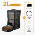 Alimentador automático para gatos
